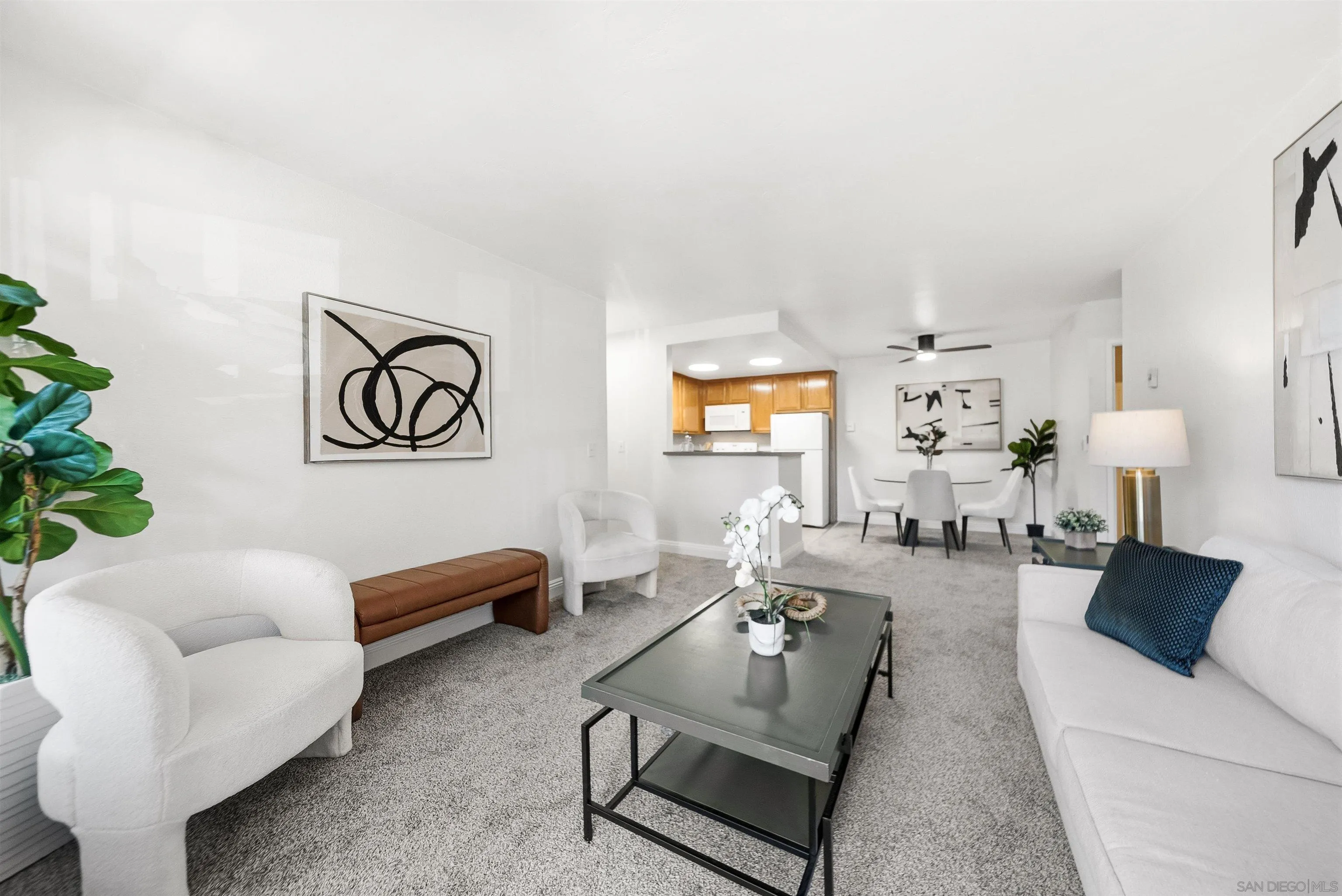 5922 Rancho Mission Road, Unit 74 San Diego, CA 92108 - Photo 3 of 43 Living Room