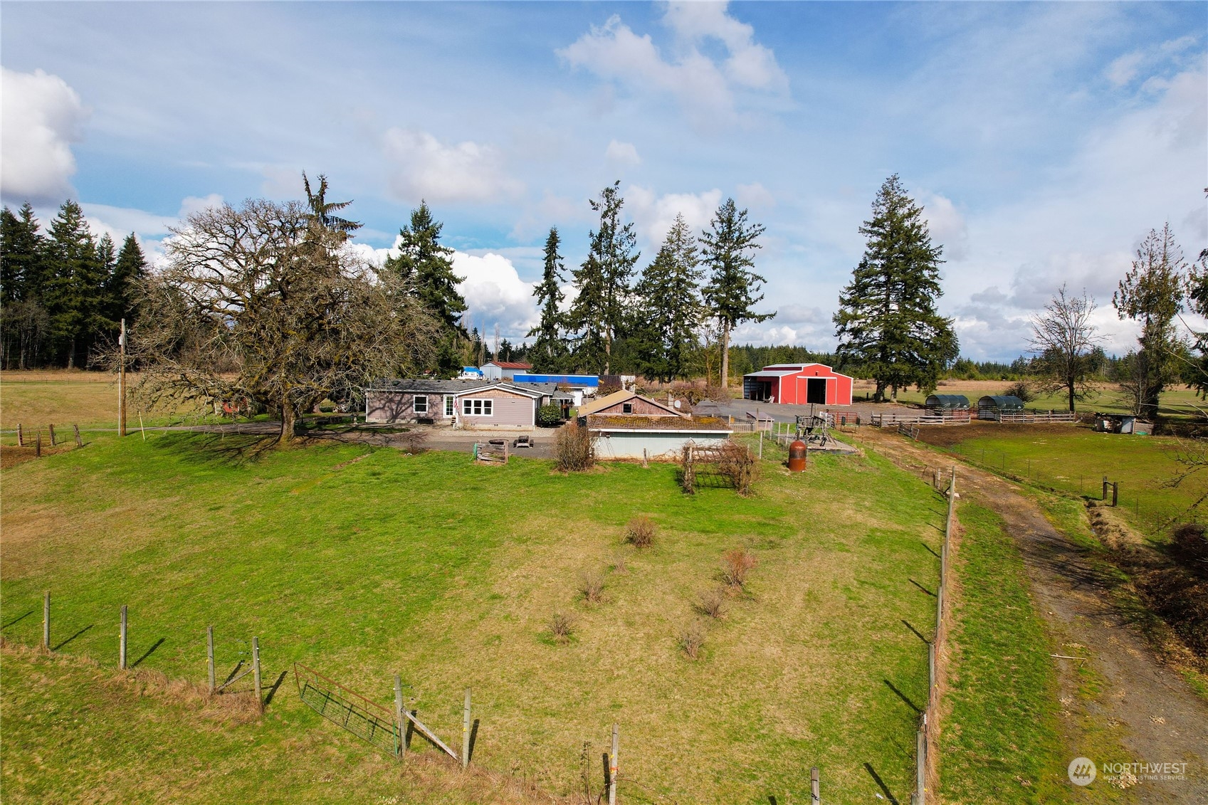 219 Lindbeck Road Winlock, WA 98596 - Photo 33 of 35 a view of yard with swimming pool and green space