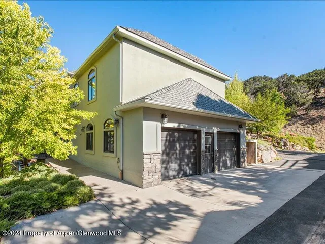 a view of a house with a patio