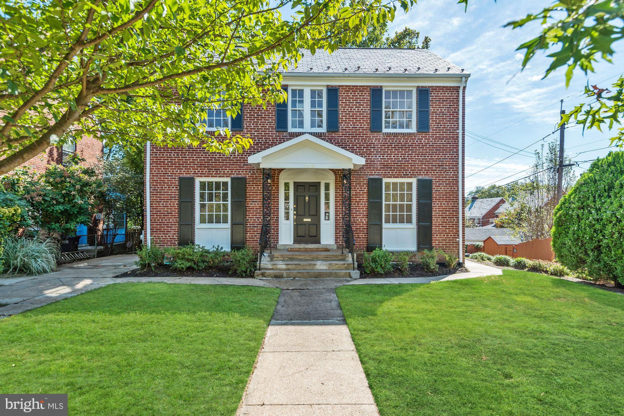 1536 Roxanna Road Northwest Washington, DC 20012 - Photo 1 of 30 Exterior (Front)