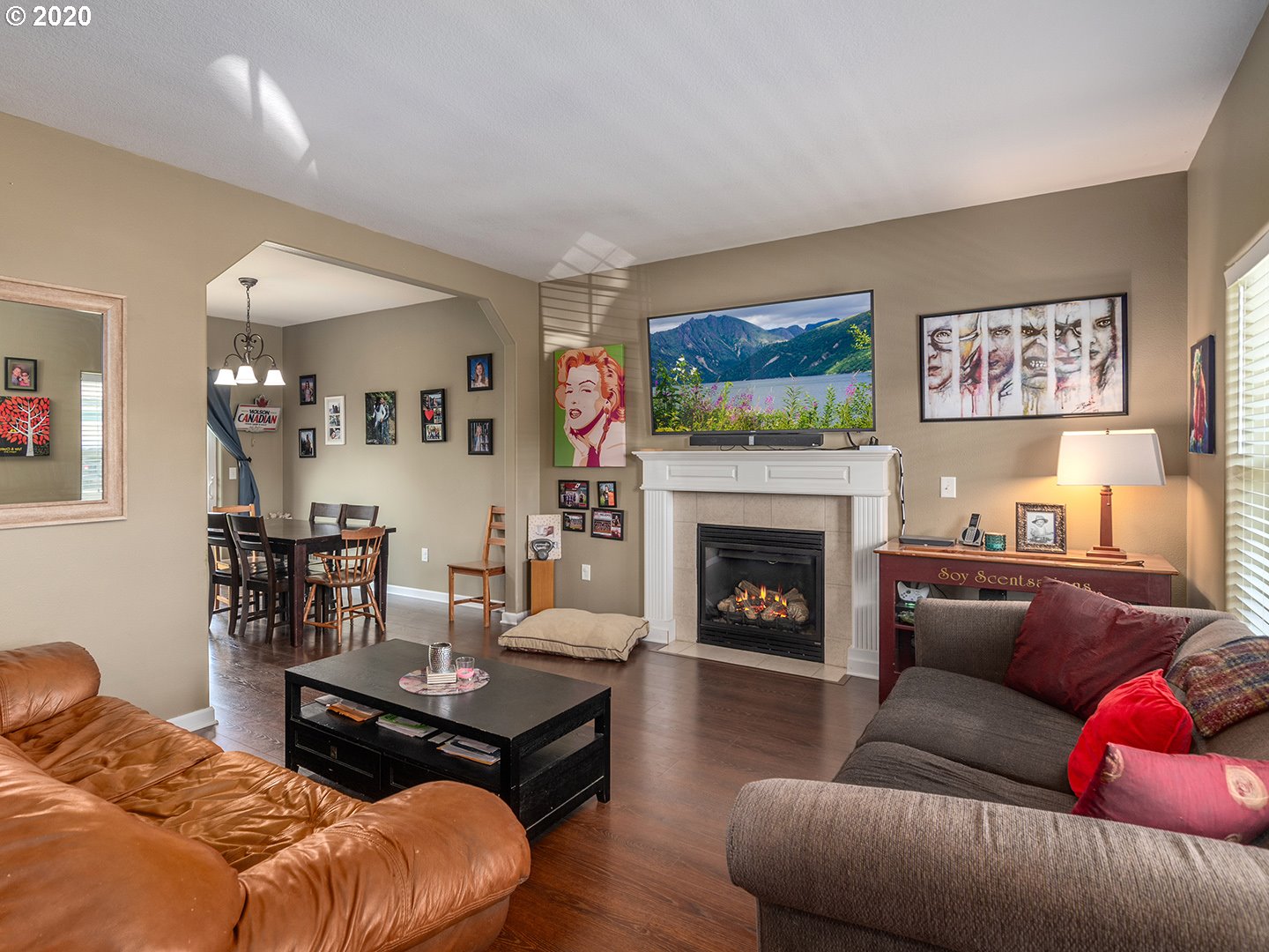 58670 Noble Road St. Helens, OR 97051 - Photo 5 of 18 Living Room/Dining Room
