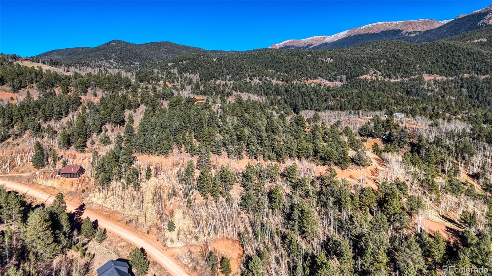 80 Beaver Pond Road Divide, CO 80814 - Photo 23 of 27 a view of mountain view with mountains in the background