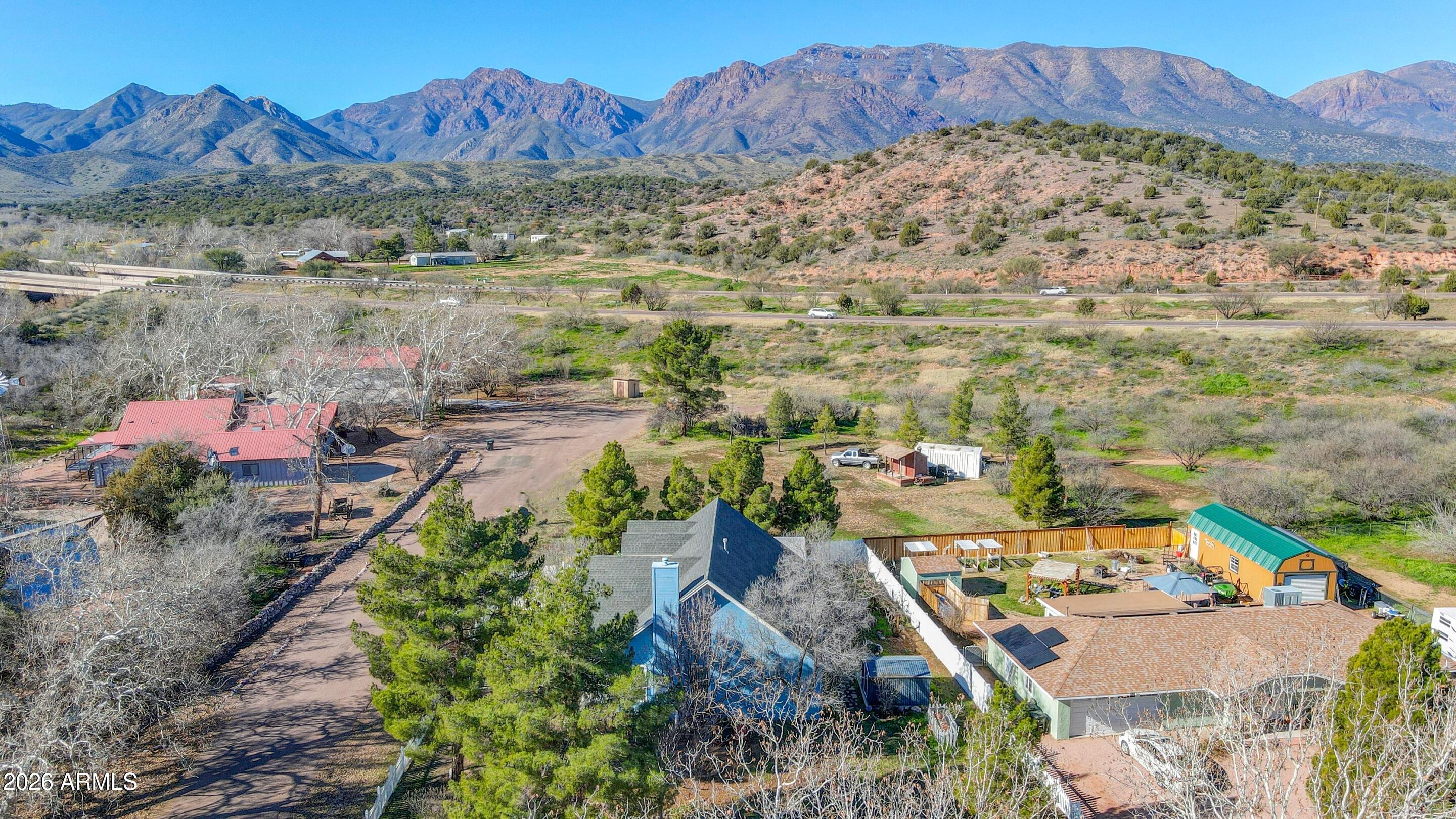 228 Windmill Road Payson, AZ 85541 - Photo 38 of 42 a view of a city with a mountain
