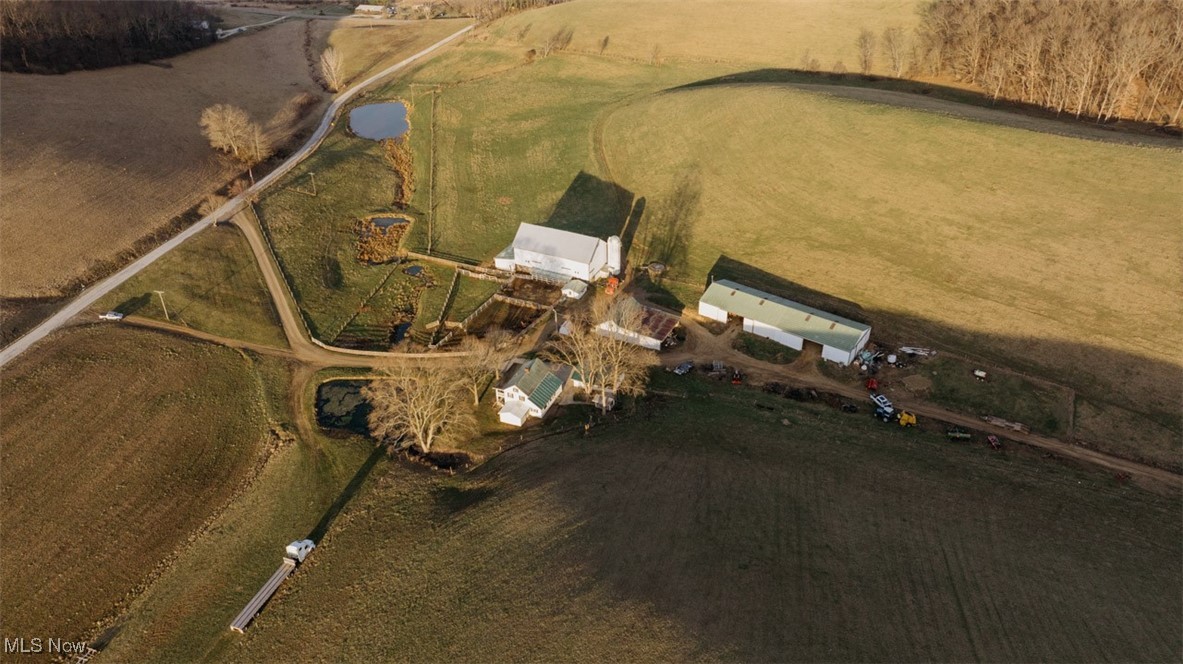 8091 Fargo Road Southwest Dellroy, OH 44620 - Photo 14 of 29 Aerial view featuring a rural view