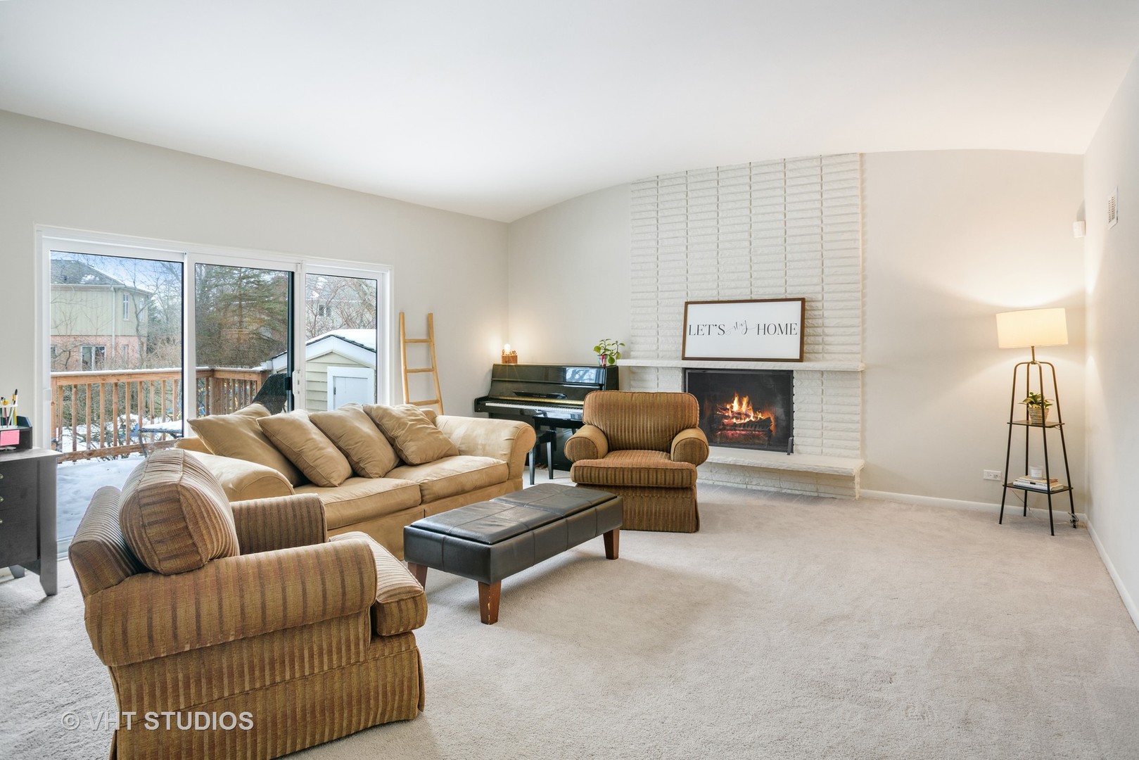 55 Ferndale Road Deerfield, IL 60015 - Photo 3 of 16 a living room with furniture and a large window