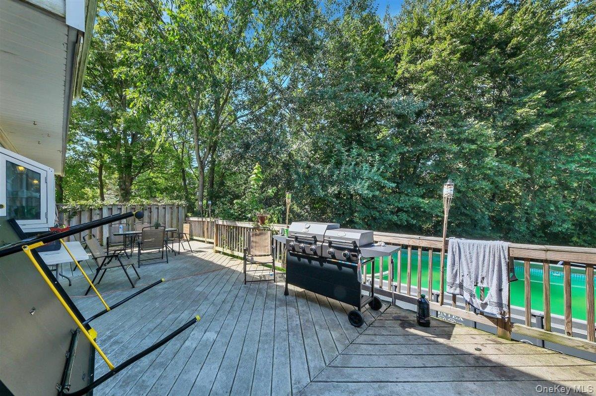 220 Prospect Road Monroe, NY 10950 - Photo 33 of 42 Wooden terrace with outdoor dining area
