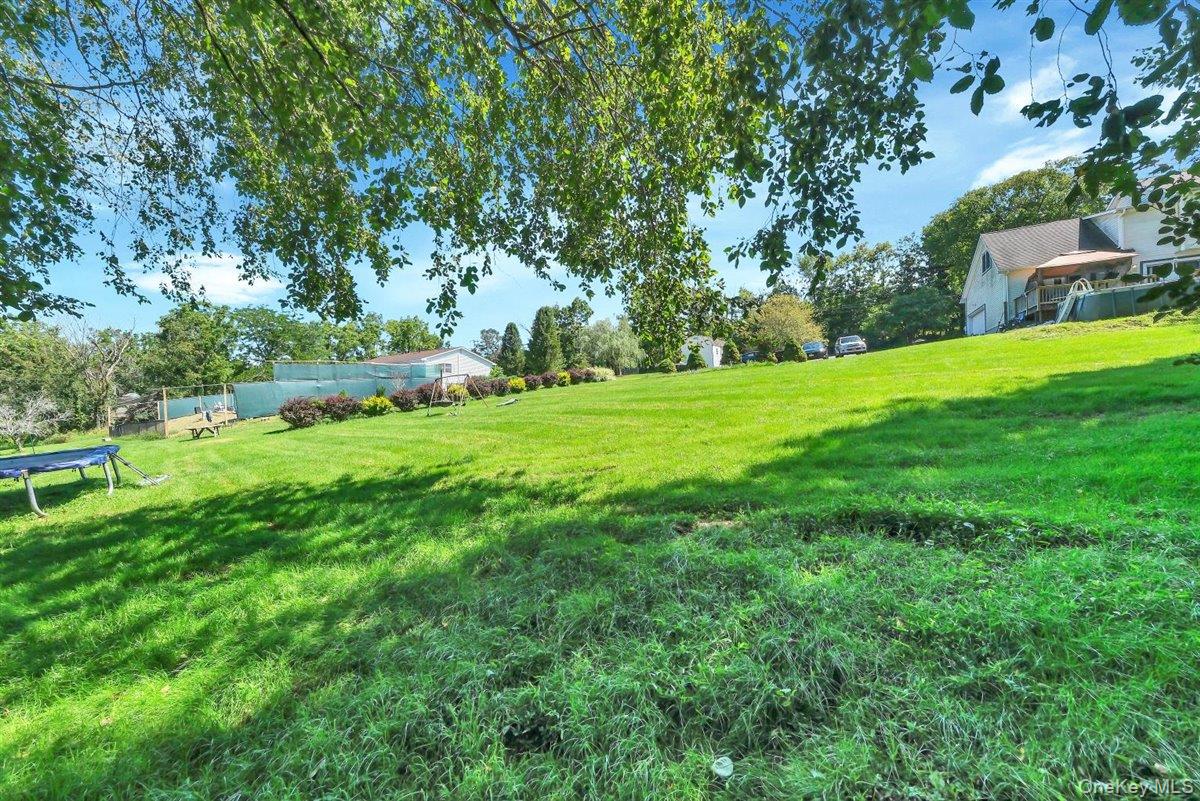 220 Prospect Road Monroe, NY 10950 - Photo 40 of 42 View of yard featuring a trampoline