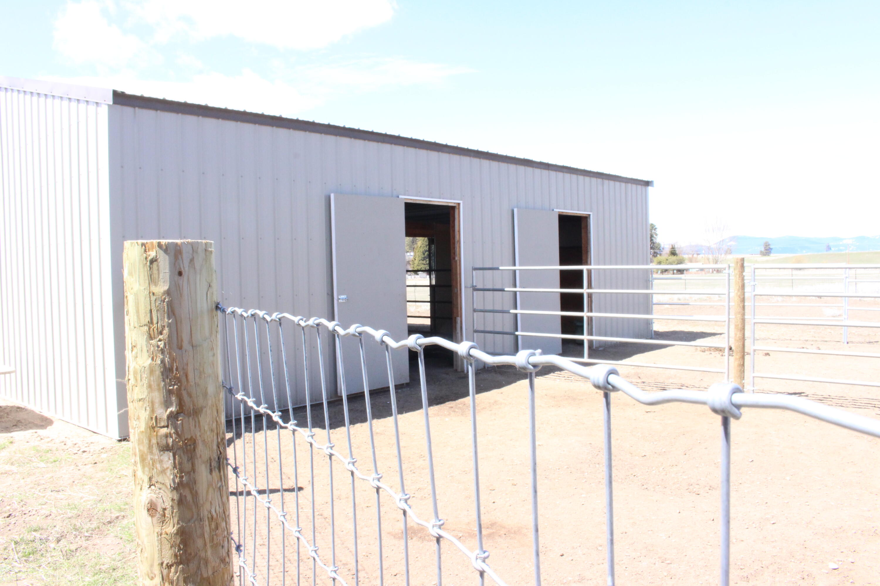 32227 Rivers Drive Chiloquin, OR 97624 - Photo 37 of 55 Each stall has its own turnout paddock