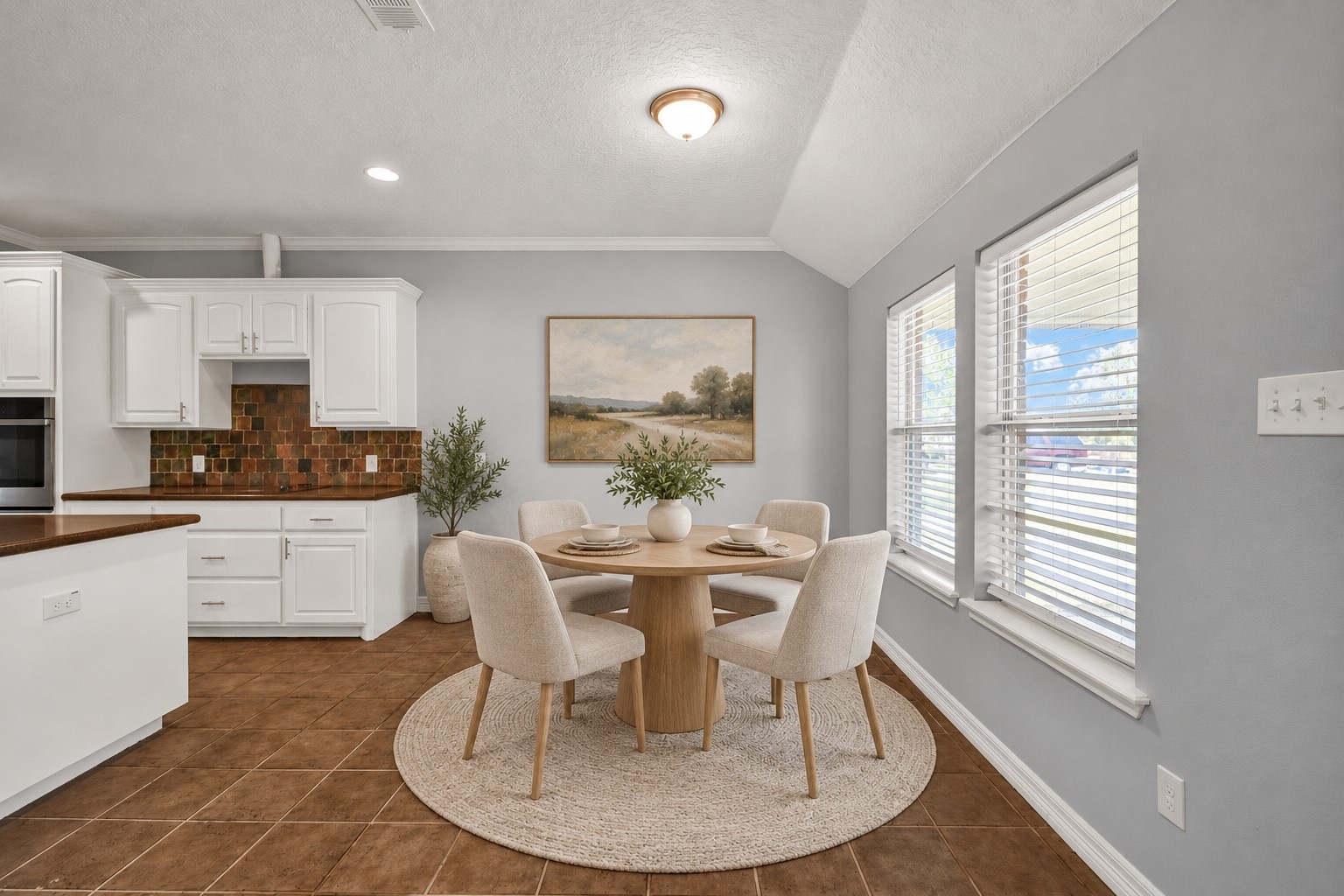 7411 Augusta Lane Rosharon, TX 77583 - Photo 17 of 50 AI VIRTUAL STAGING FOR VISUALIZATION PURPOSES ONLY — FURNITURE AND DÉCOR HAVE BEEN DIGITALLY ADDED