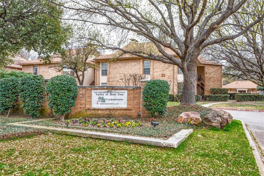 16301 Ledgemont Lane, Unit 283 Addison, TX 75001 - Photo 2 of 16 Valley of Bent Tree Condominiums Community Entrance Signage