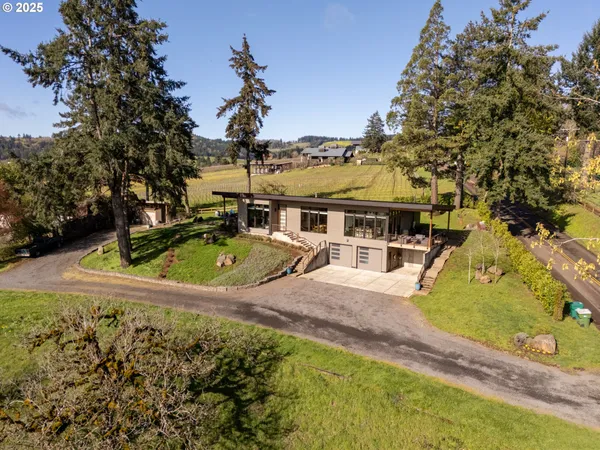 a view of a lake with a mountain