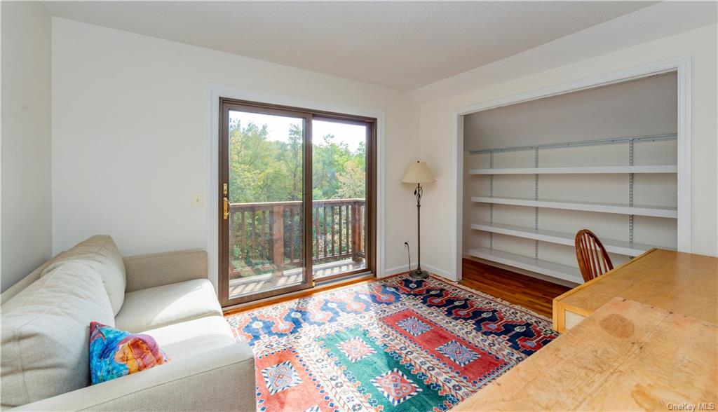 206 Quaker Hill Road Pawling, NY 12564 - Photo 24 of 36 Office area with hardwood / wood-style floors