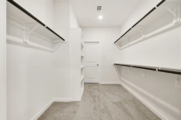 a view of walk in closet