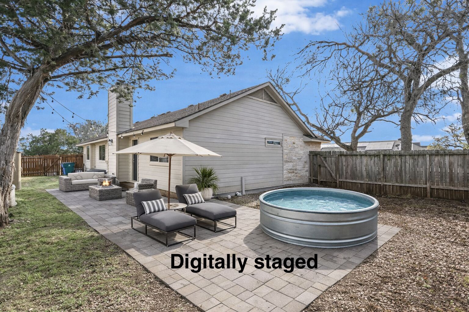 18516 Champions Circle Lago Vista, TX 78645 - Photo 18 of 30 a view of outdoor space yard and patio