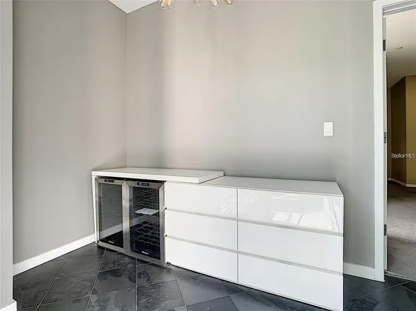 a room with storage and utility