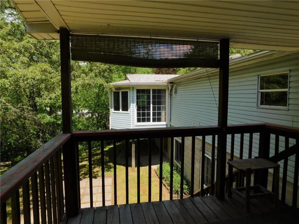 163 Glade Run Road Renfrew, PA 16053 - Photo 23 of 25 Deck to sunroom view.