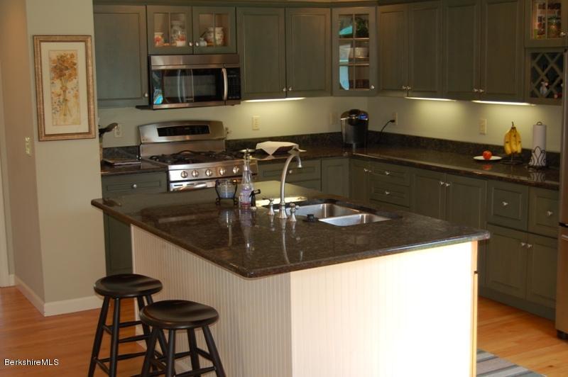 kitchen with island