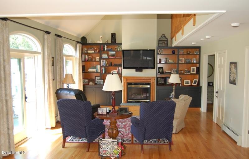 45 Stockbridge Road Lee, MA 01238 - Photo 8 of 24 living room with access to back deck