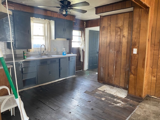304 East Front Street Wyanet, IL 61379 - Photo 2 of 13 a view of a kitchen with a sink and a window