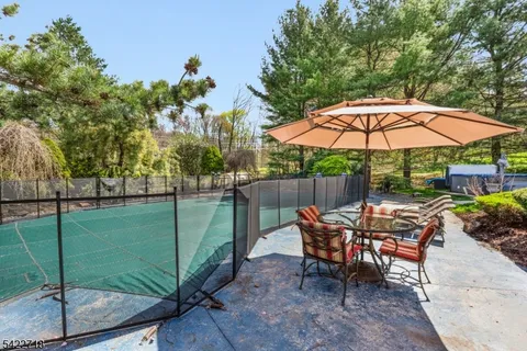 a view of a backyard with sitting area and furniture
