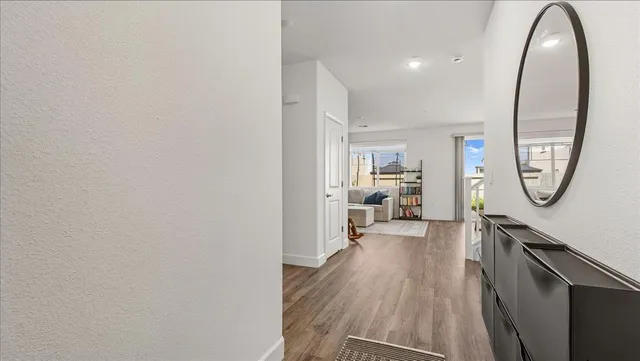 a view of a living room