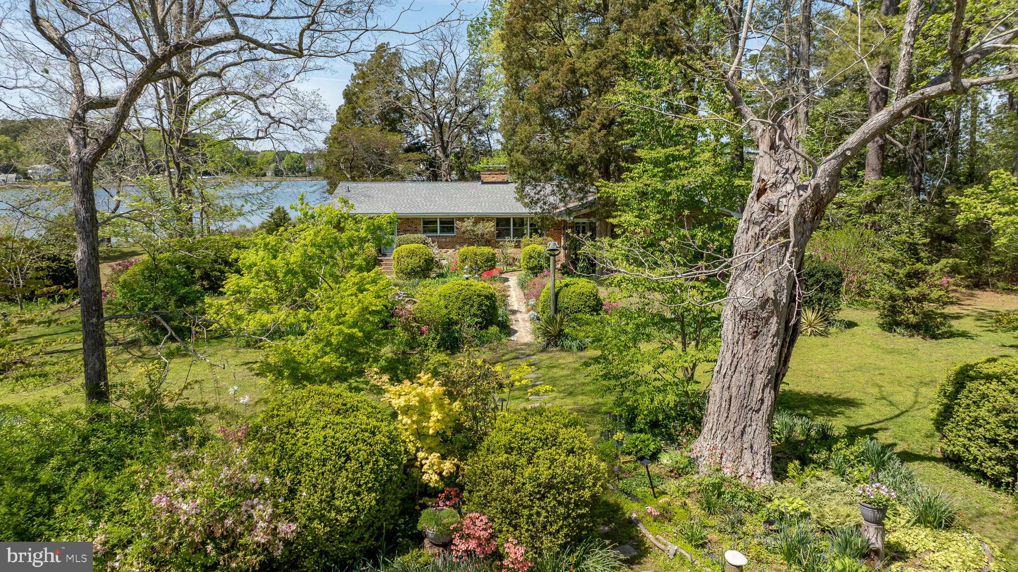 5556 Roanes Wharf Road Gloucester, VA 23061 - Photo 68 of 84 a view of a yard with plants and trees