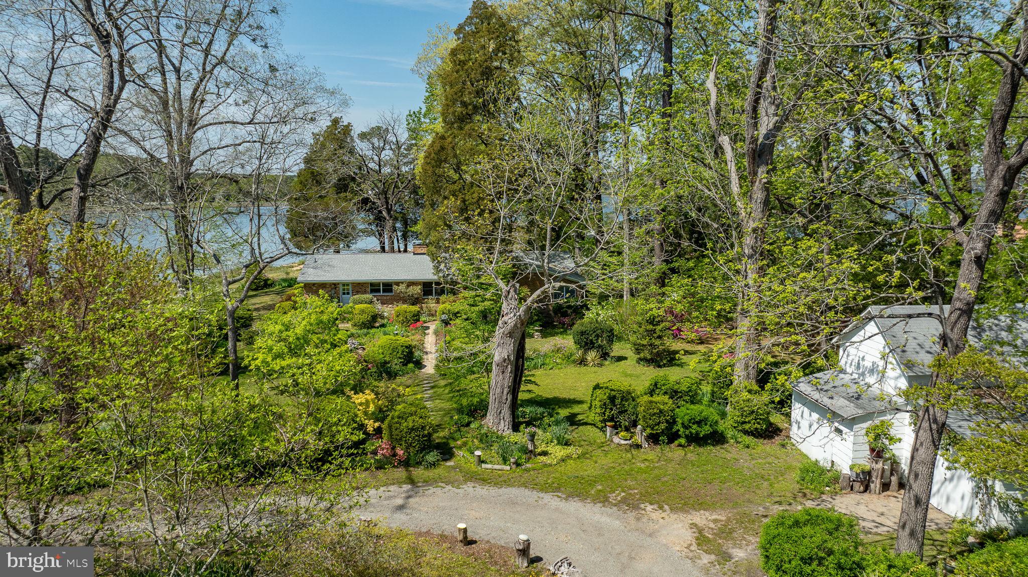 5556 Roanes Wharf Road Gloucester, VA 23061 - Photo 71 of 84 a view of a garden with large trees