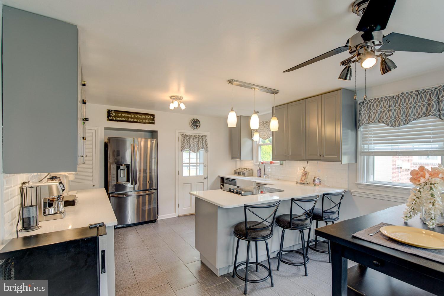 221 Avon Road Springfield, PA 19064 - Photo 11 of 35 Beautiful modern kitchen