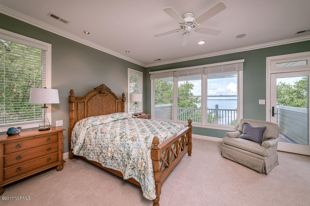 218 Sea Isle Point Atlantic Beach, NC 28512 - Photo 20 of 54 Large Master Suite with Waterviews
