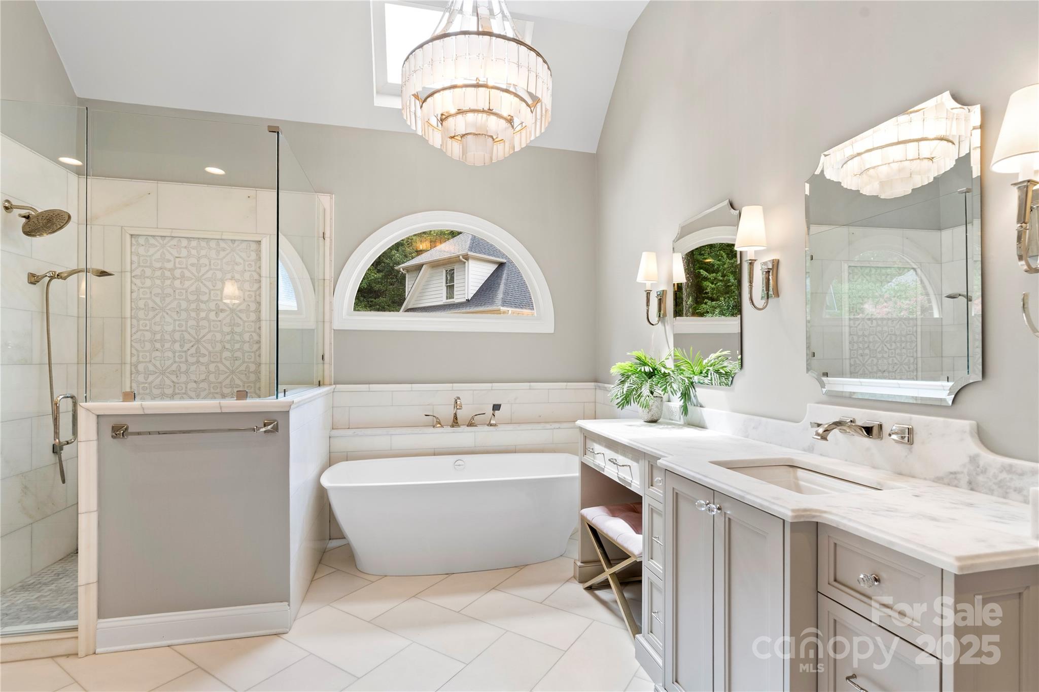 14654 Trading Path Way Charlotte, NC 28277 - Photo 28 of 48 a bathroom with a sink a toilet a mirror and vanity