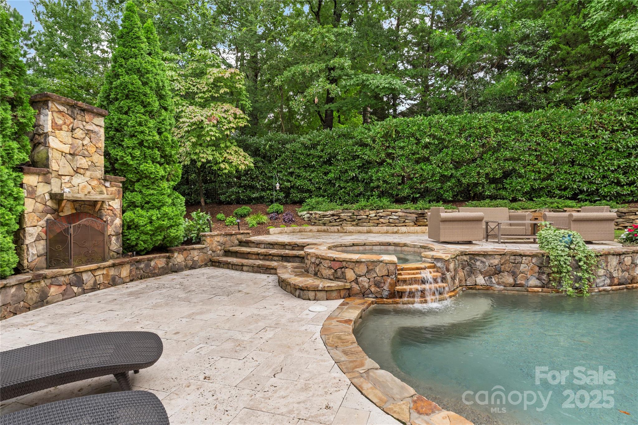 14654 Trading Path Way Charlotte, NC 28277 - Photo 43 of 48 a view of a swimming pool with a yard