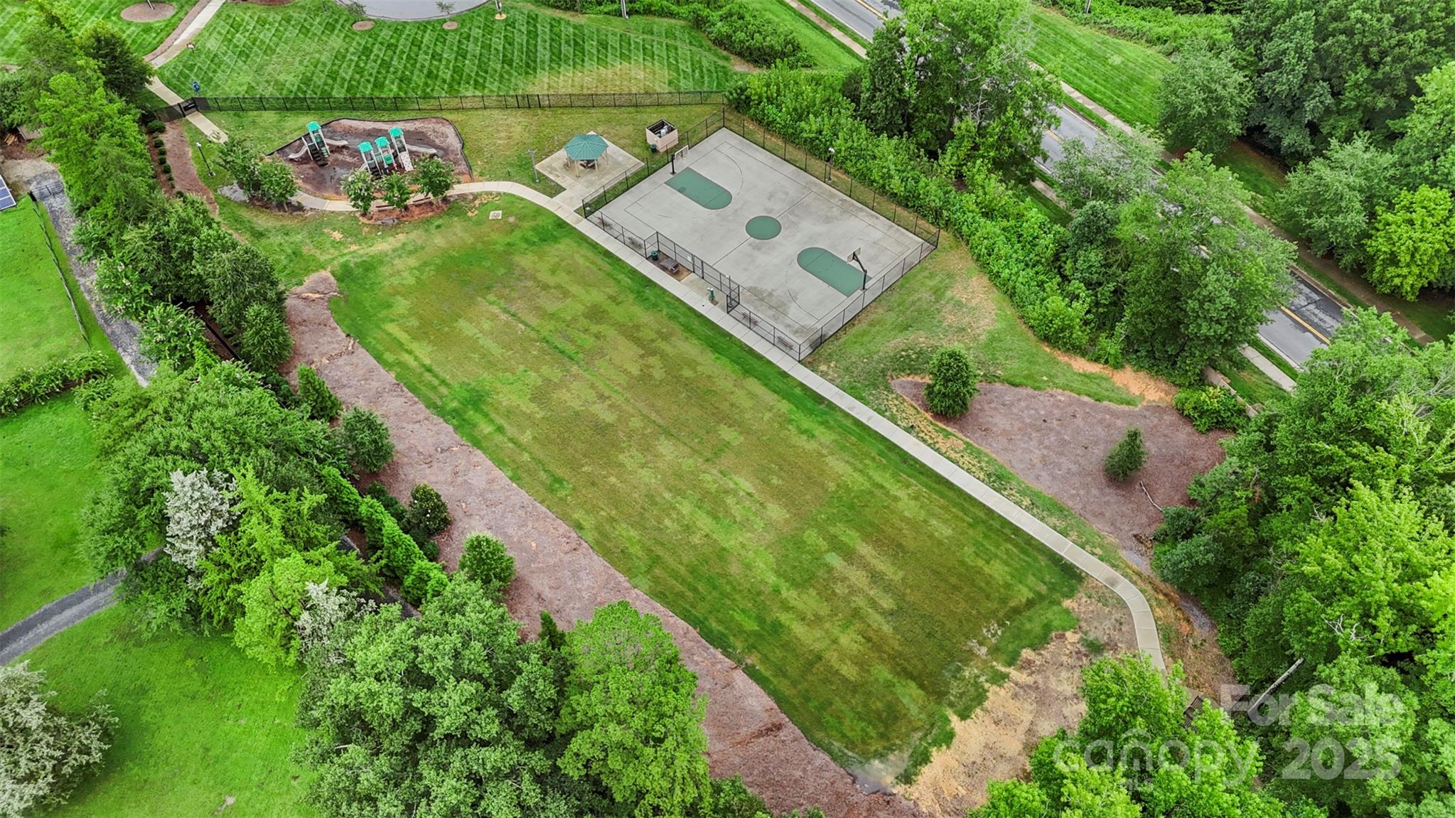 14654 Trading Path Way Charlotte, NC 28277 - Photo 47 of 48 an aerial view of a house