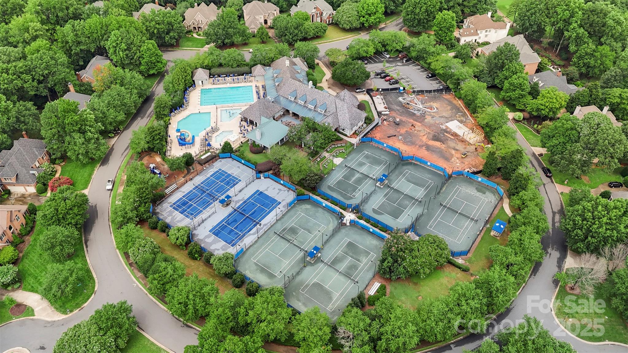 14654 Trading Path Way Charlotte, NC 28277 - Photo 48 of 48 an aerial view of a house with a garden