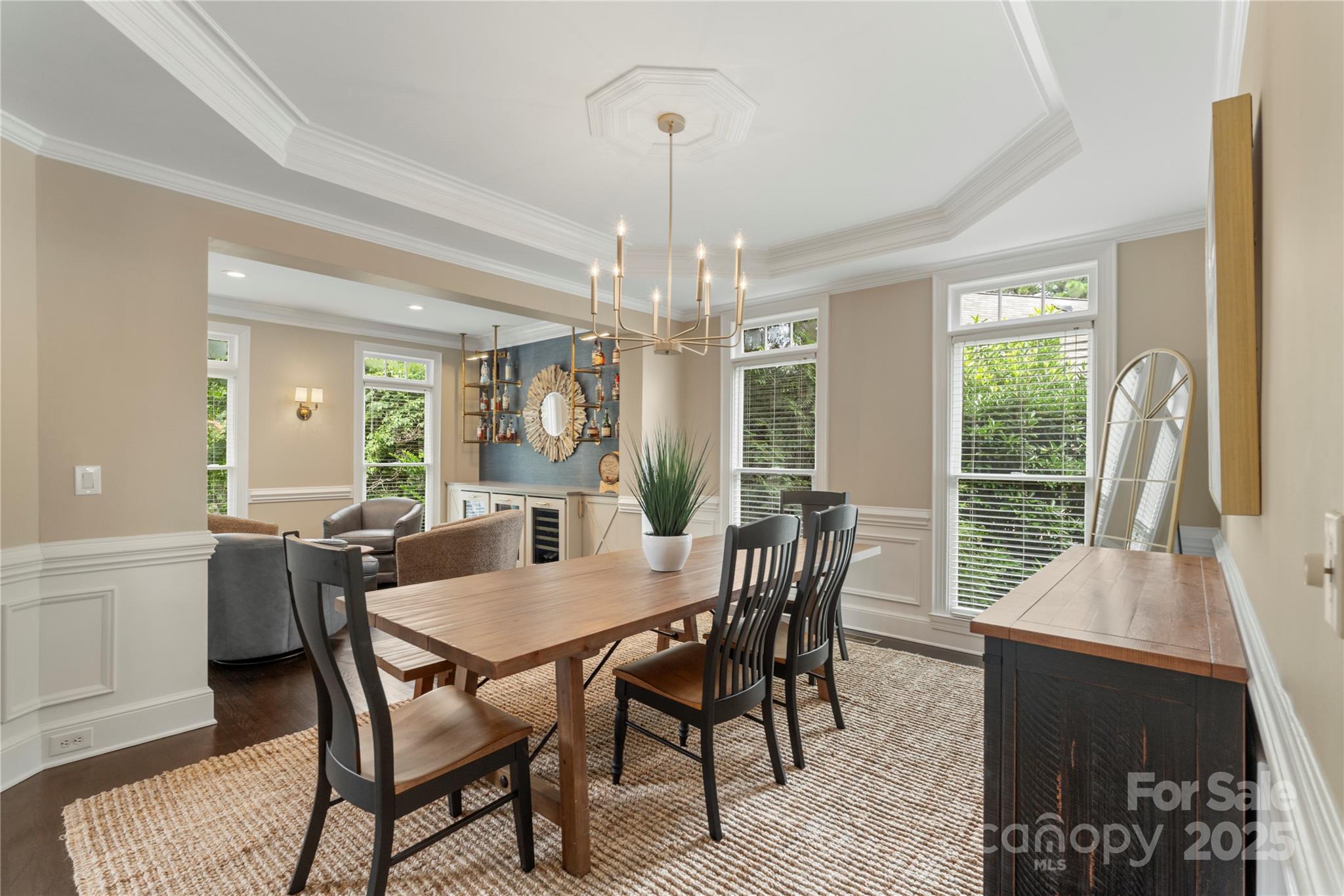 14654 Trading Path Way Charlotte, NC 28277 - Photo 9 of 48 a view of a dining room with furniture window and outside view