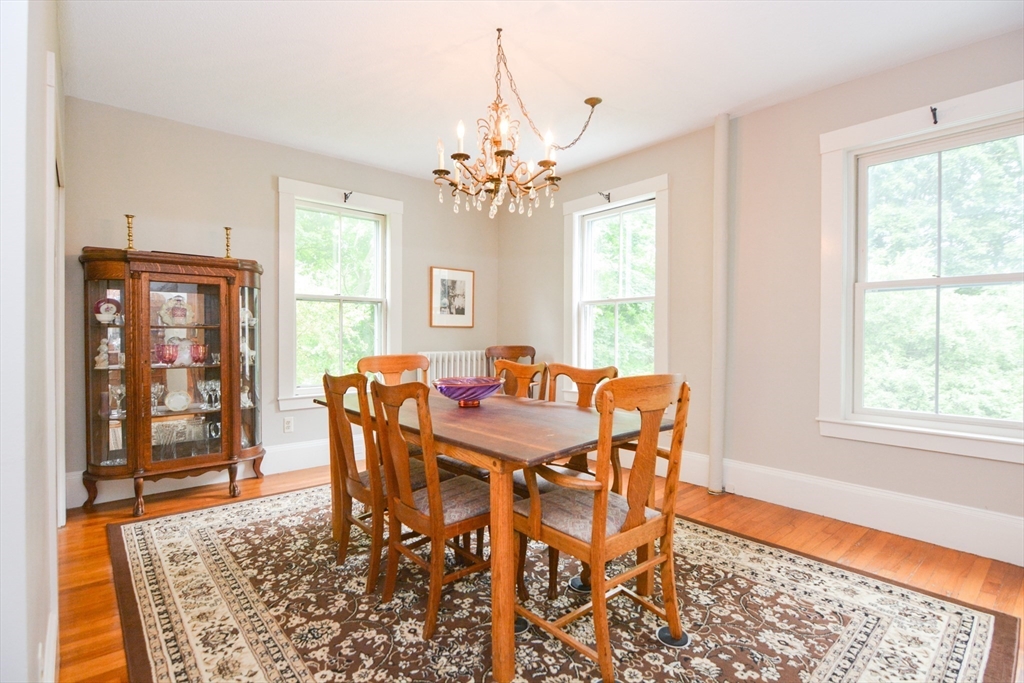 37 Pemberton Road Wayland, MA 01778 - Photo 13 of 34 a view of a dining room with furniture window and wooden floor