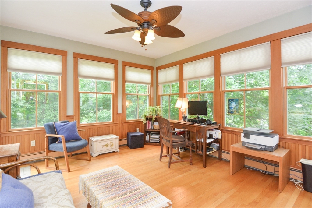 37 Pemberton Road Wayland, MA 01778 - Photo 15 of 34 a living room with furniture and a large window