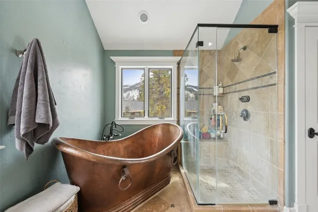 a very nice looking room with a large window