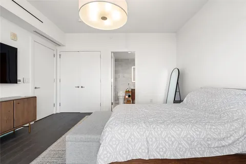 a bathroom with a shower and a shower