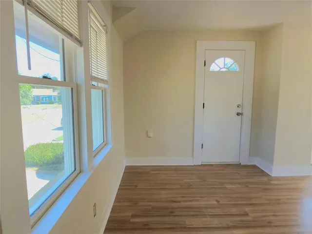 a view of an entryway