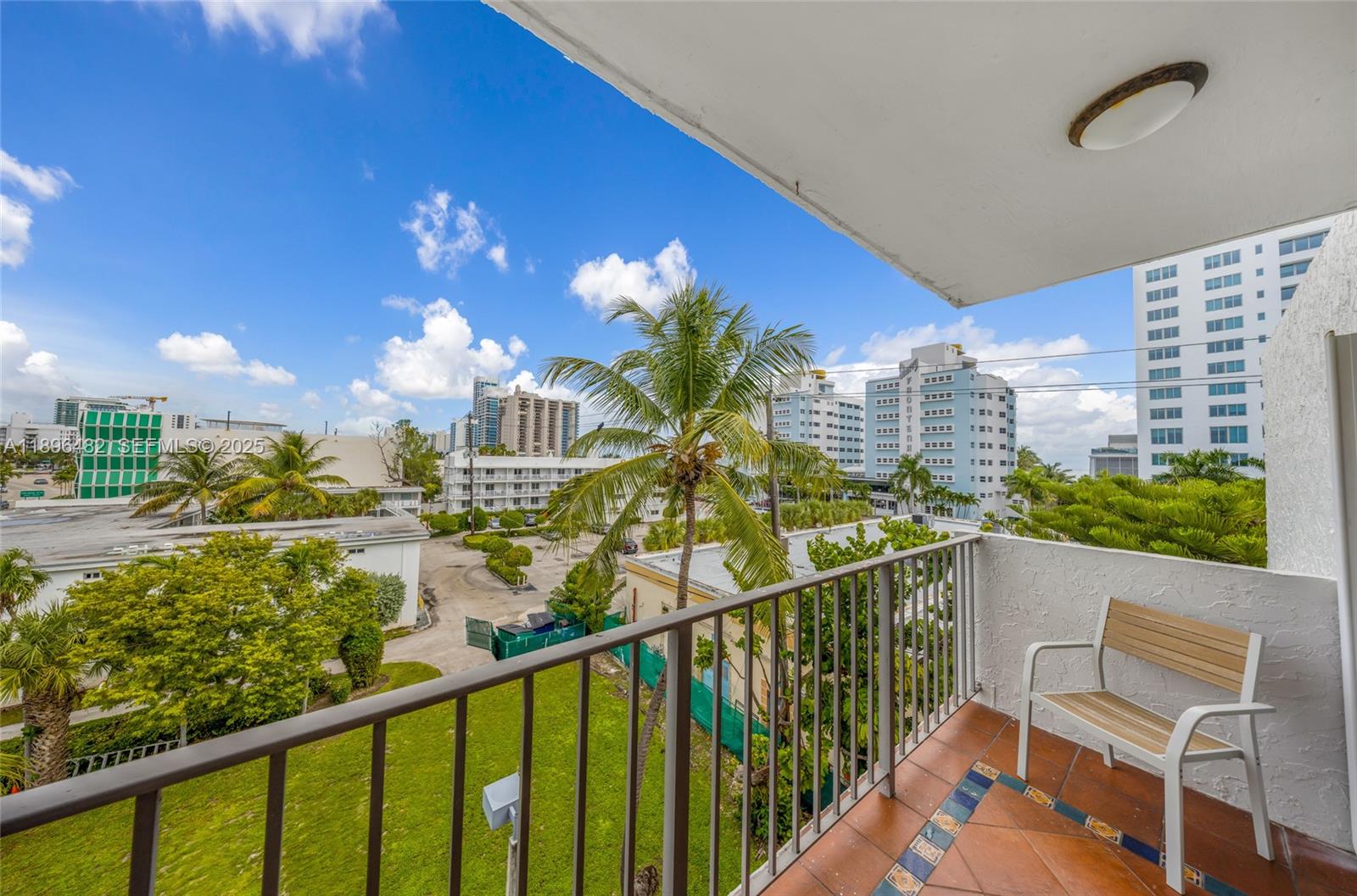 6545 Indian Creek Drive, Unit 504 Miami Beach, FL 33141 - Photo 2 of 38 a view of a balcony with city view