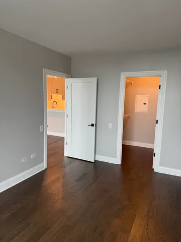 wooden floor in an empty room