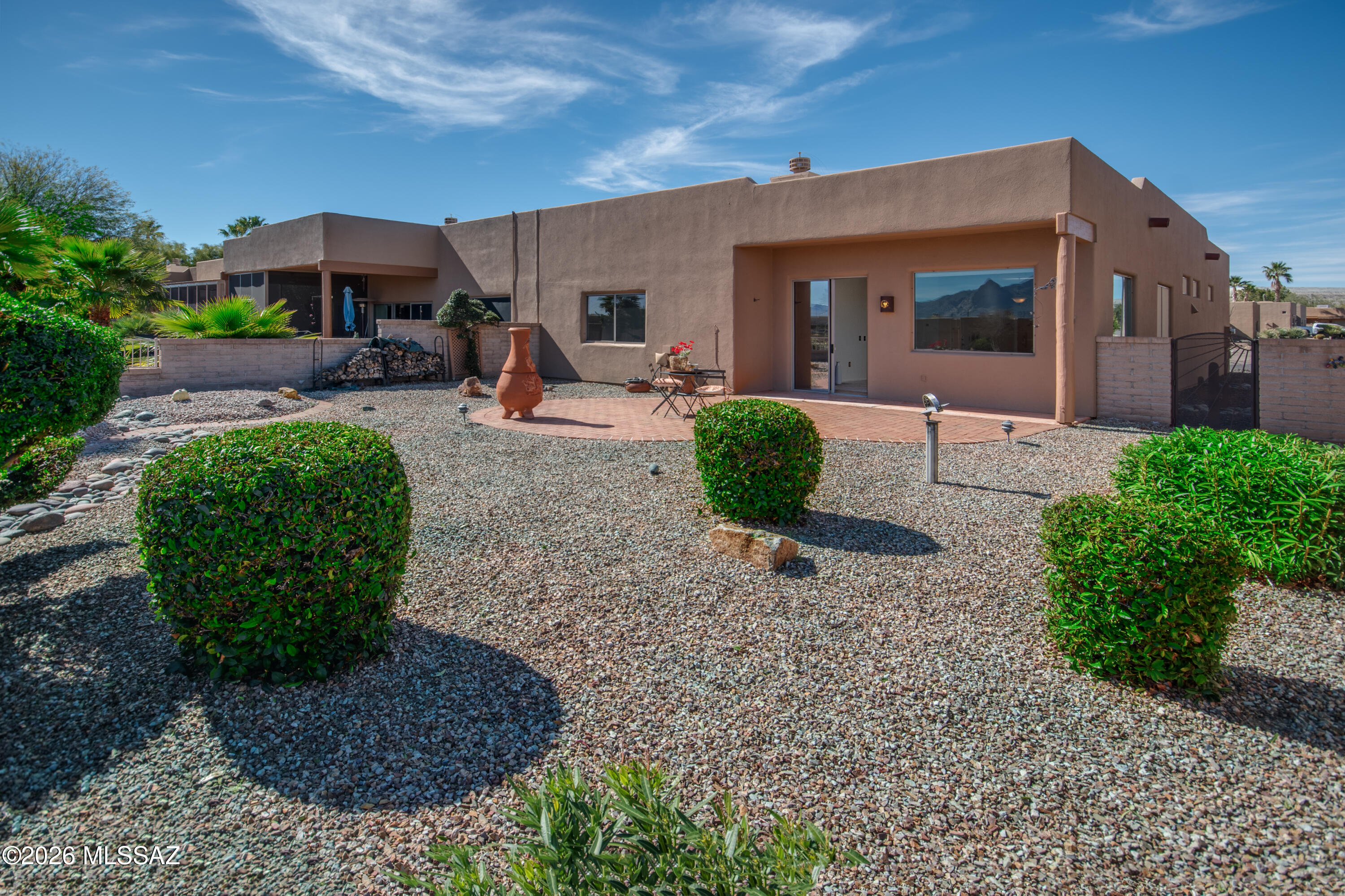 4003 South Golden Lynx Road Green Valley, AZ 85614 - Photo 27 of 36 Partially covered patio area