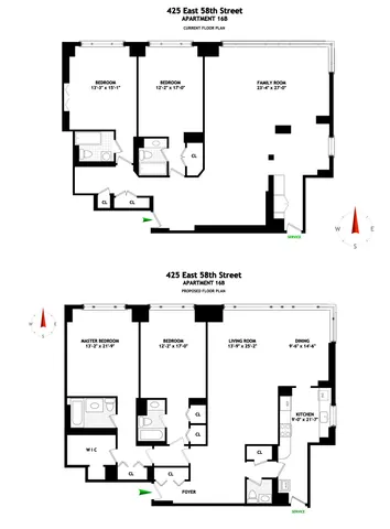 $1,675,000 | 425 East 58th Street, Unit 16B | Sutton Place