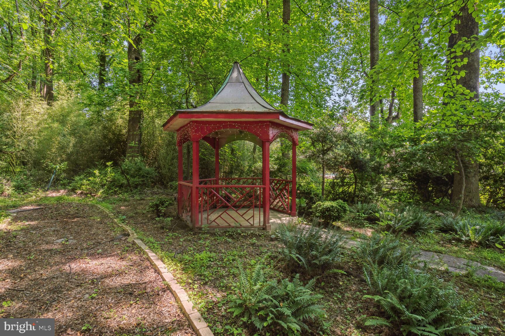 8430 Brook Road McLean, VA 22102 - Photo 14 of 20 Fern garden near red gazebo!