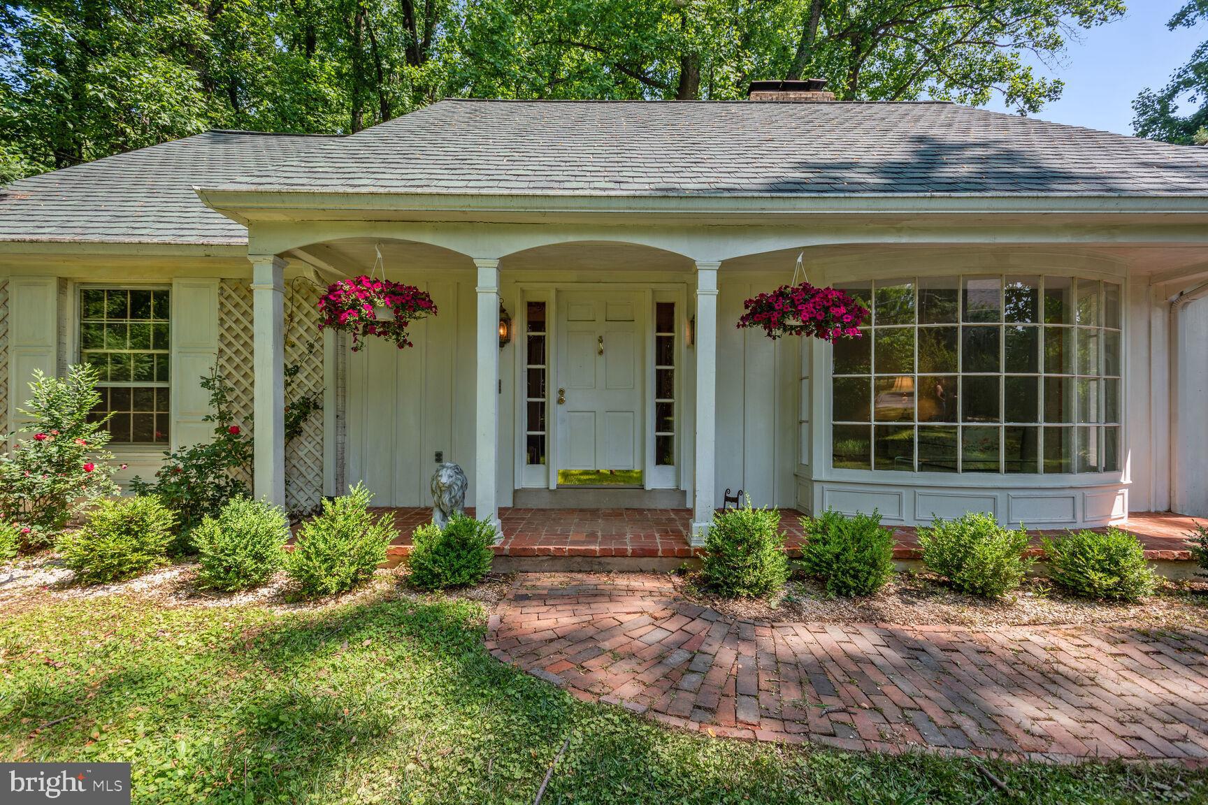 8430 Brook Road McLean, VA 22102 - Photo 6 of 20 Charming entrance and lovely front porch!