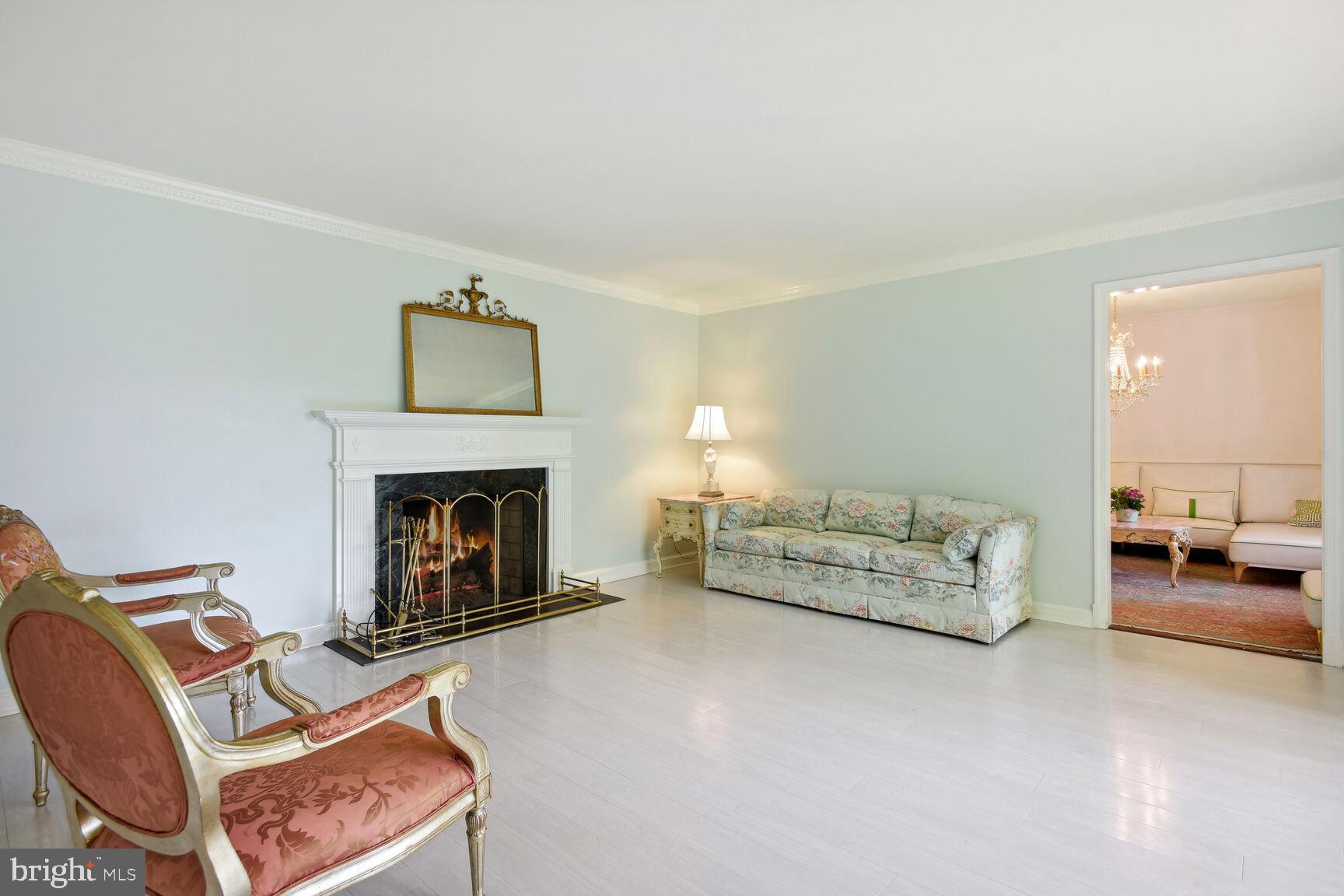 8430 Brook Road McLean, VA 22102 - Photo 10 of 20 Freshly painted living room!