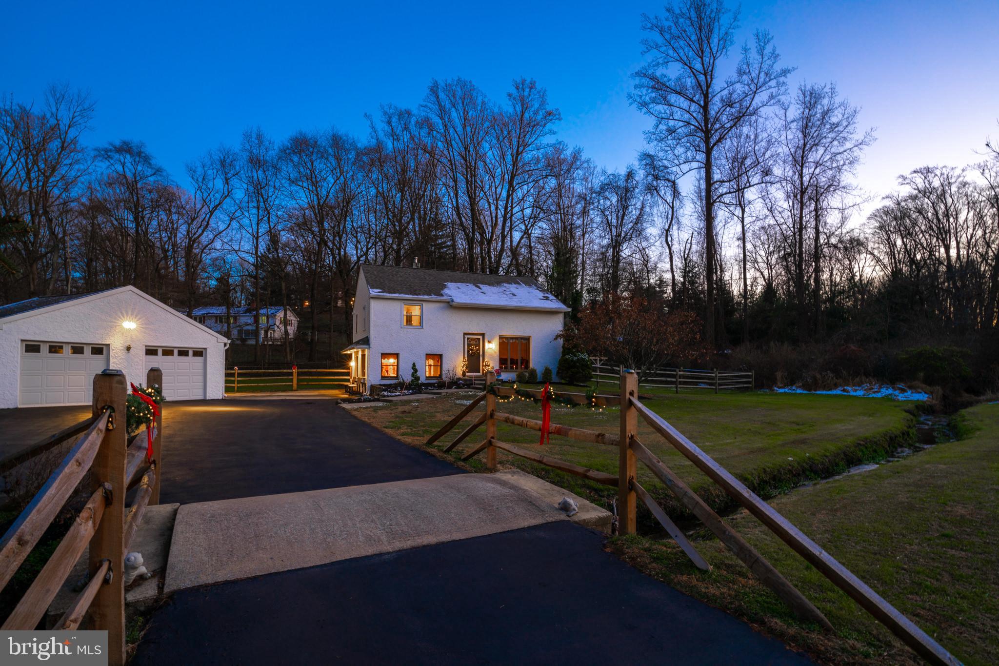 270 Street Road West Chester, PA 19382 - Photo 1 of 25 Exterior front at twilight