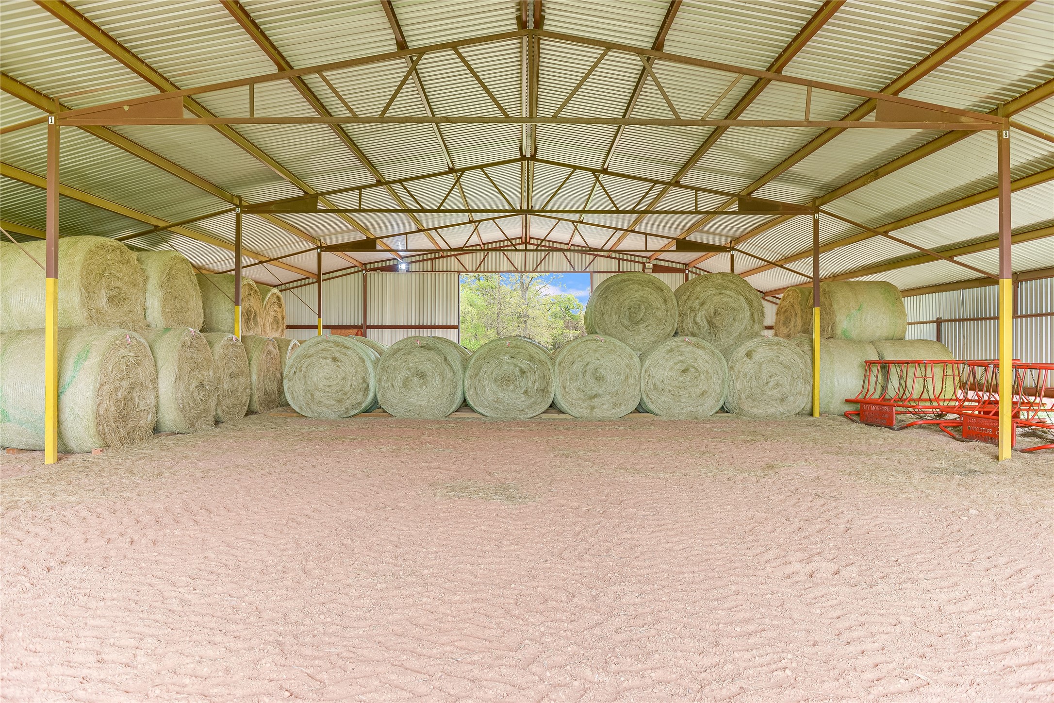 363 Paint Creek S Road, Unit A Paige, TX 78659 - Photo 18 of 28 Hay Barn, potential to convert to riding arena