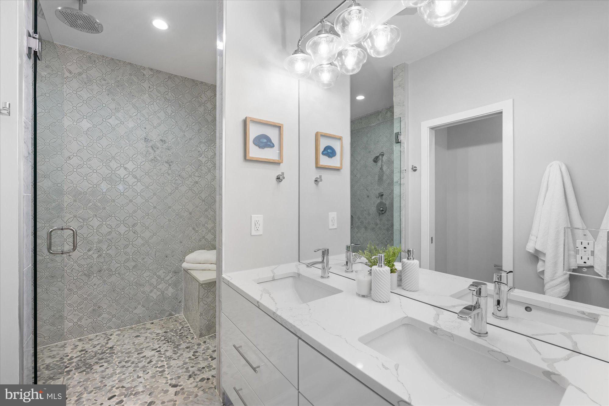 2315 Ontario Road Northwest, Unit 2 Washington, DC 20009 - Photo 18 of 25 Primary Spa Bathroom