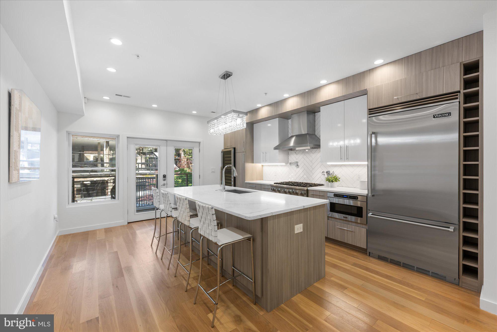 2315 Ontario Road Northwest, Unit 2 Washington, DC 20009 - Photo 3 of 25 Gourmet Kitchen with Island